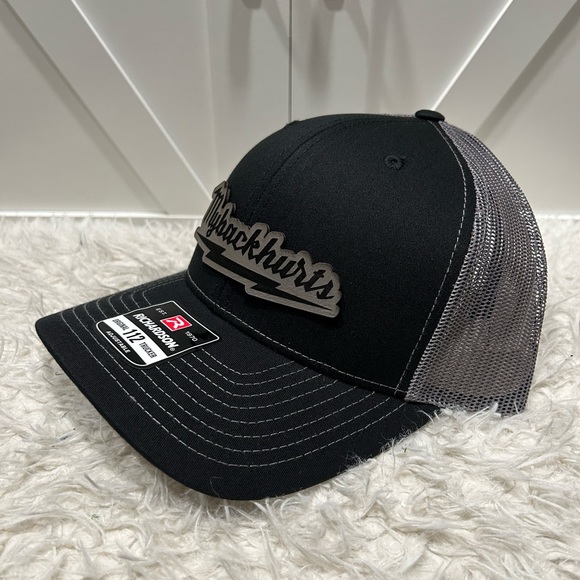 My Back Hurts Laser Engraved Trucker Richardson 112 Hat. - Picture 1 of 2